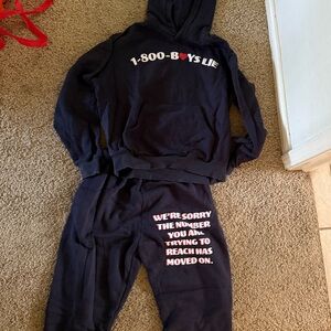 Boys Lie 1-800 Heart Racer Hoodie & Kimmy Pants